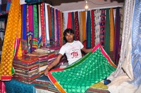 Mokshitha Launch Silk of India Exhibition